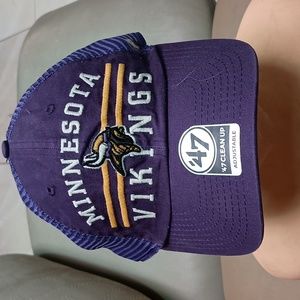 COPY - Minnesota Vikings Offical NFL  hat 1Sz $38+Free  hat. item is practicall…